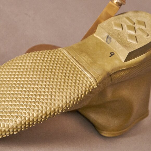 1960s America’s Paracord Army Green Galoshes Rain Boots - Picture 8 of 11